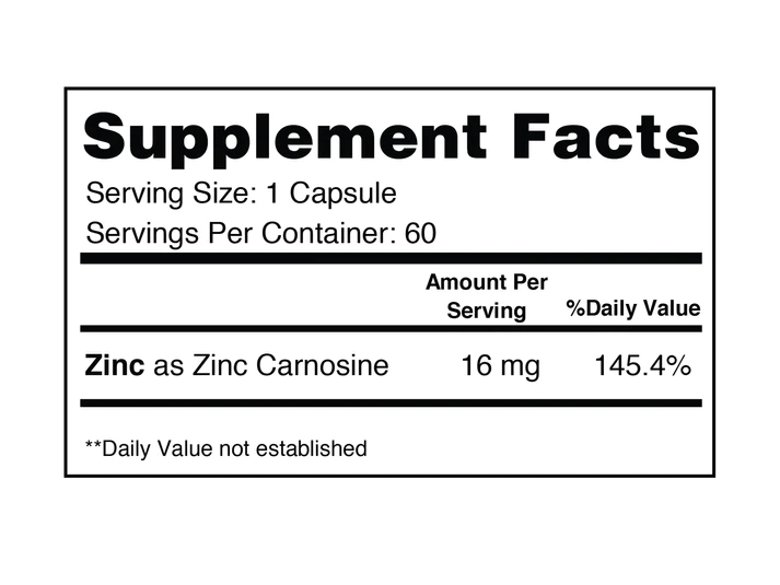ZINC (CARNOSINE COMPLEX) - Image 4